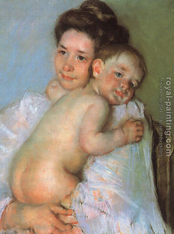 Mary Cassatt : Mother Berthe Holding Her Baby